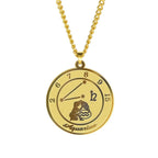 Collar con Colgante del Signo Zodiacal Astrológico para Hombre o Mujer