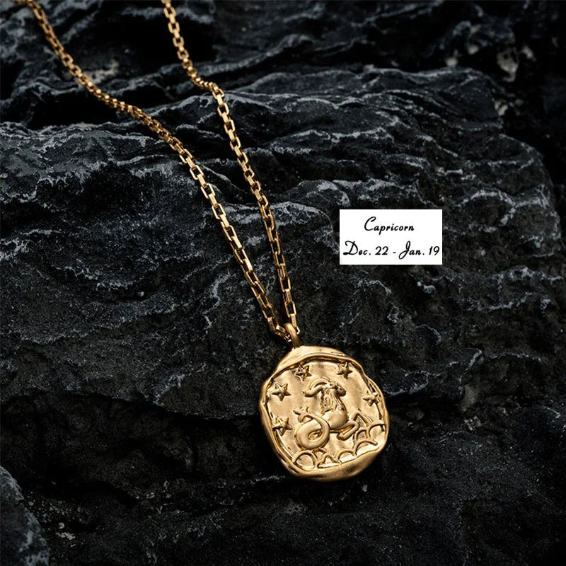 Collar con Colgante del Signo del Zodiaco