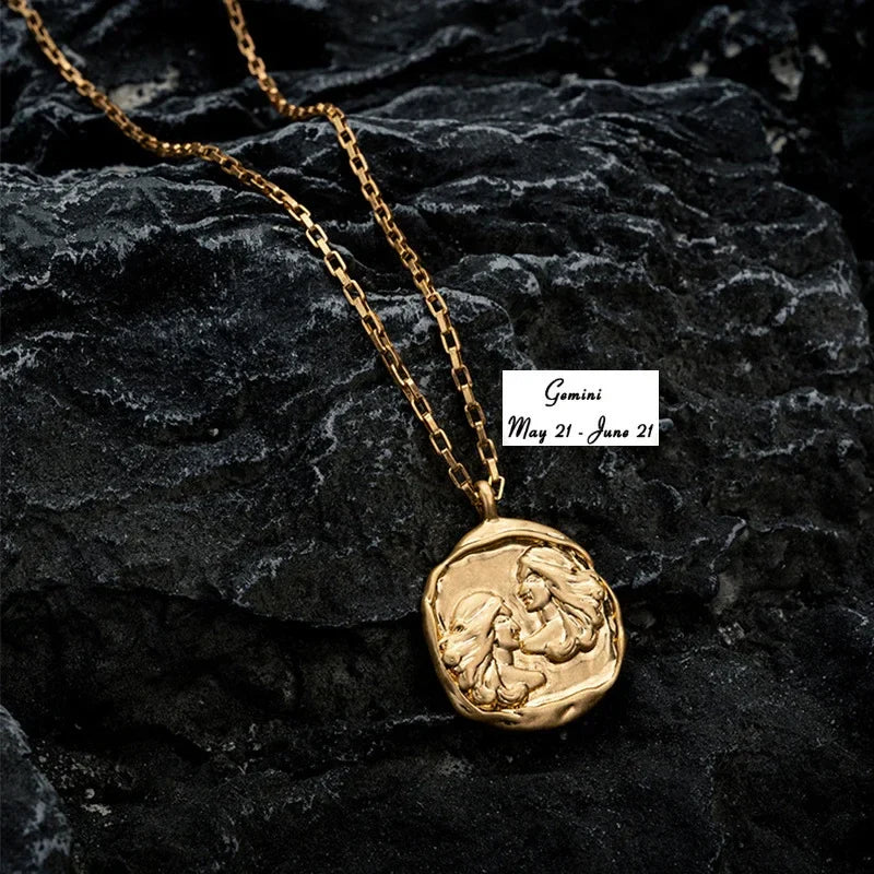 Collar con Colgante del Signo del Zodiaco