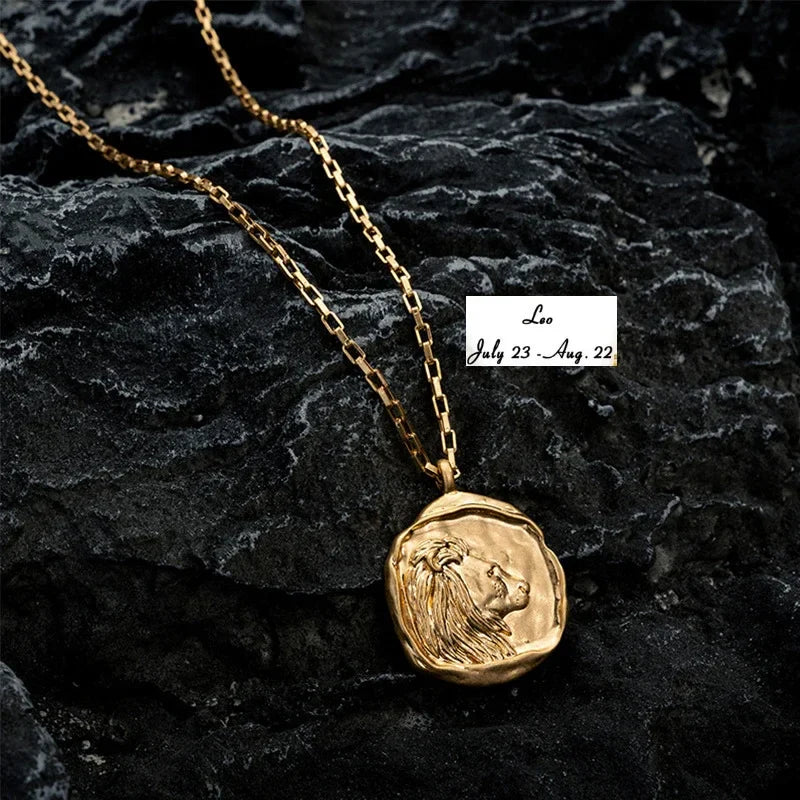 Collar con Colgante del Signo del Zodiaco