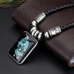 Collar con Colgante de Signo del Zodiaco para Hombre