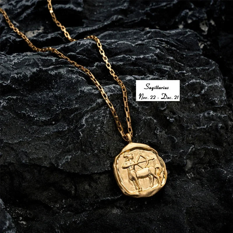 Collar con Colgante del Signo del Zodiaco