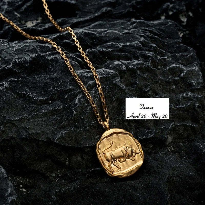 Collar con Colgante del Signo del Zodiaco