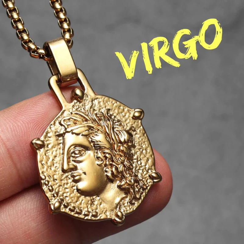 Collar con Colgante del Signo del Zodíaco