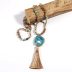 Collar Bohemio de Madera