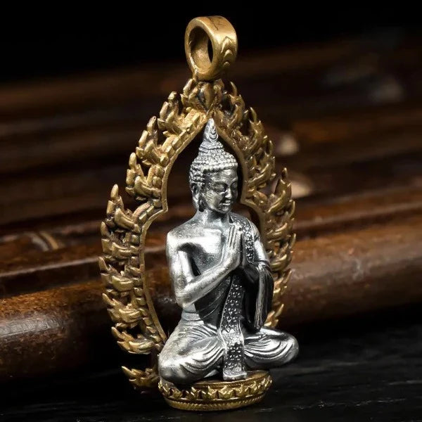 Collar Budista de Meditación