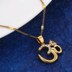 Collar Budista Om Or