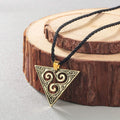 Collar TriskelCollar Celta Triskel (Plateado o Dorado) bronce antiguo