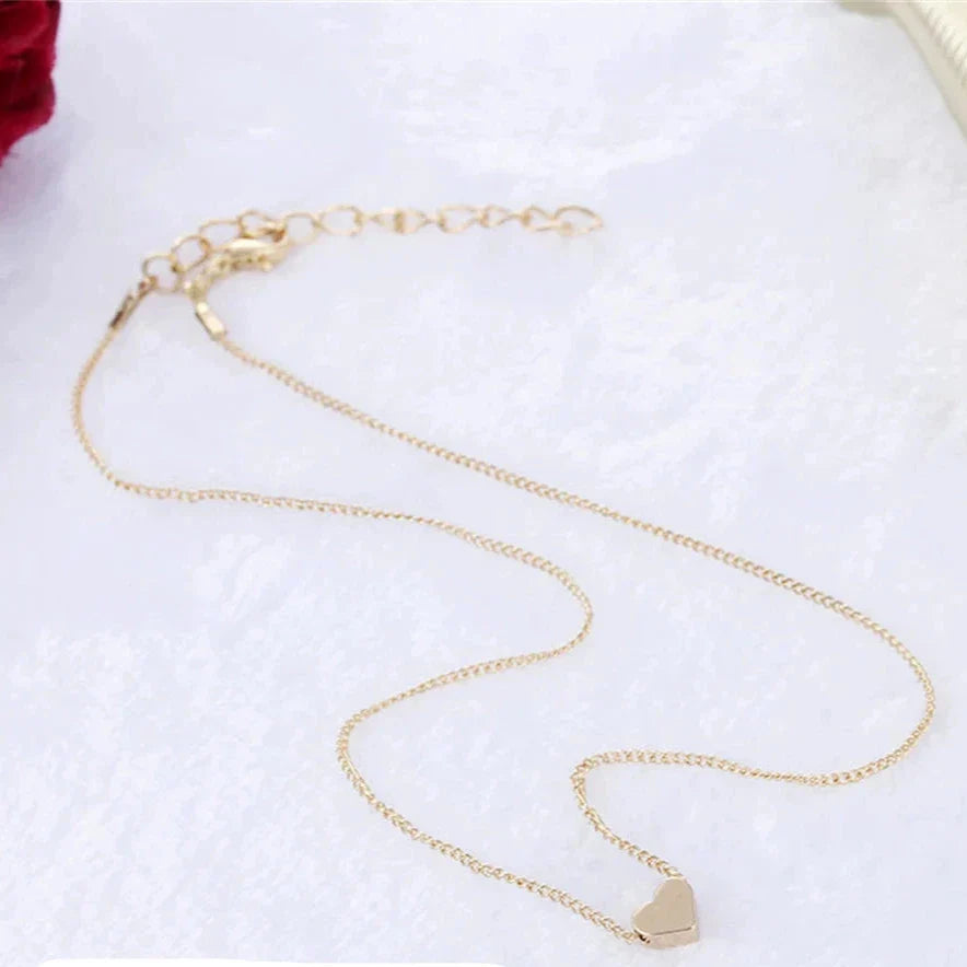 Collar Colgante Corazón para Mujer en oro