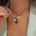 Collar Colibrí Arcoíris Eloria