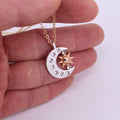 Collar Colgante Luna Creciente para Mujer