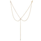 Collar de Espalda Bohemio para Mujer oro