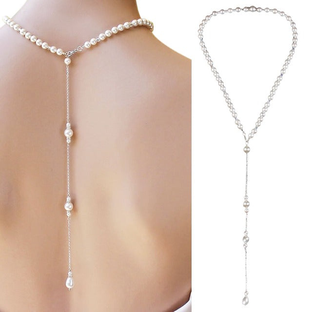 Collar de Novia con Perlas para Mujer