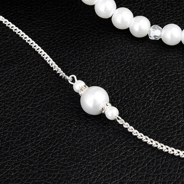 Collar de Novia con Perlas para Mujer