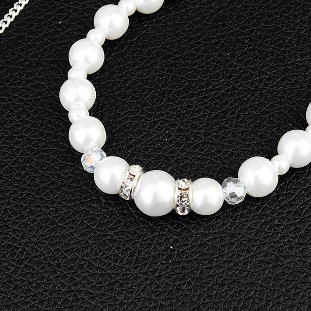 Collar de Novia con Perlas para Mujer