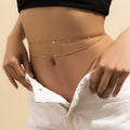 Collar de Vientre para Mujer oro
