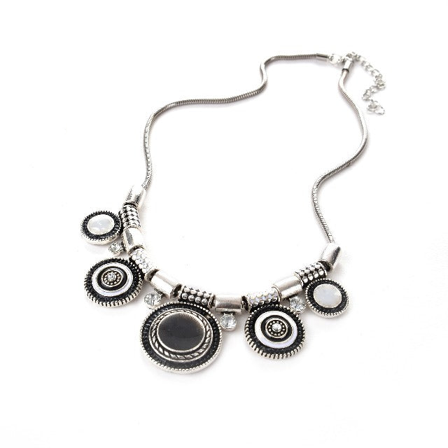 Collar Étnico para Mujer negro