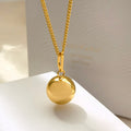 Collar para Mujer Embarazada Bola de Embarazo con Colgante 