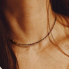 Collar para Mujer con Piedra Ojo de Tigre