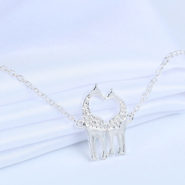 Collar Jirafa Plata
