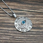 Collar Horus Egipcio de plata