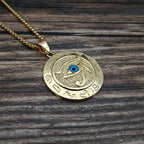 Collar Horus Egipcio de oro