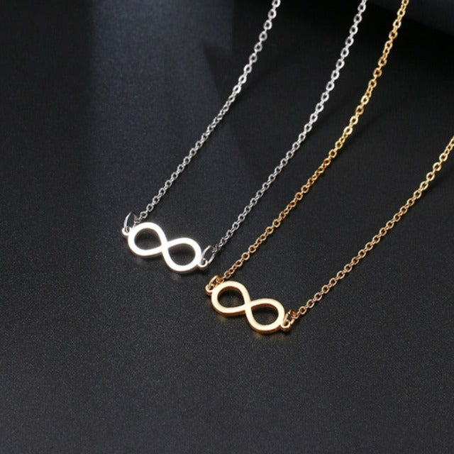 Collar Infinito Colgante Mujer