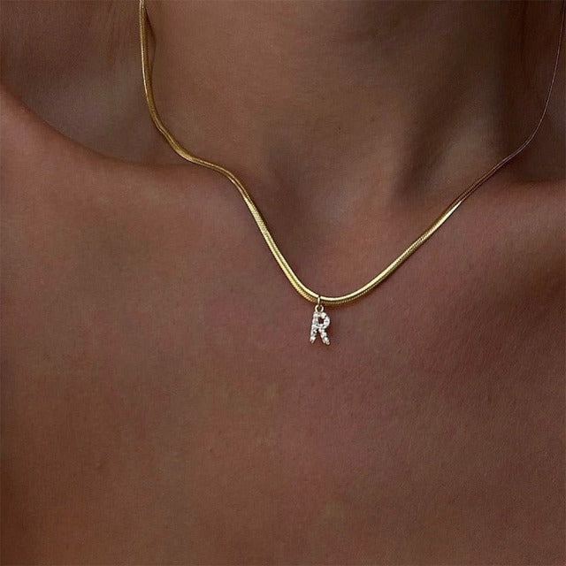 Collar con Letra Inicial Personalizada