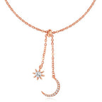 Collar Luna & Sol oro rosa