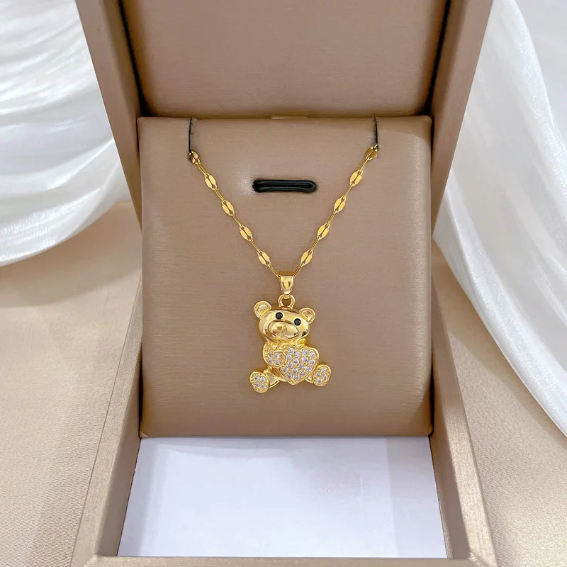 Collar Oso Oro