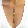 Collar y Colgante 7 Chakras para Mujer