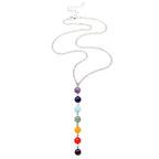 Collar y Colgante 7 Chakras para Mujer