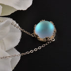 Collar Colgante Aurora Boreal Azul azul cielo