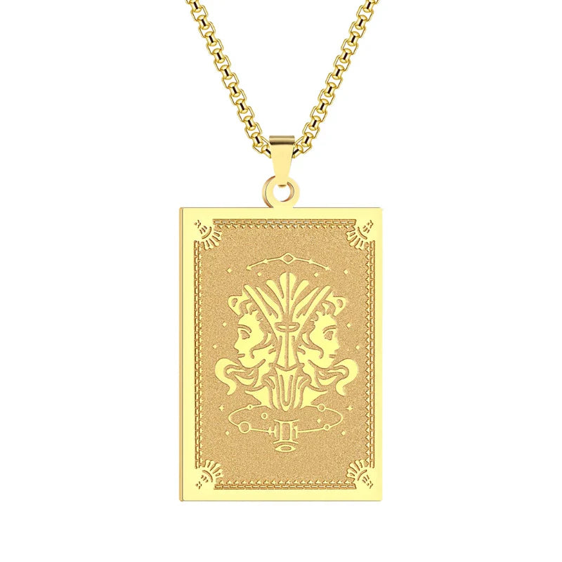 Collar con Colgante de Signo Zodiacal