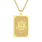 Collar con Colgante de Signo Zodiacal
