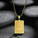 Collar con Colgante de Signo Zodiacal