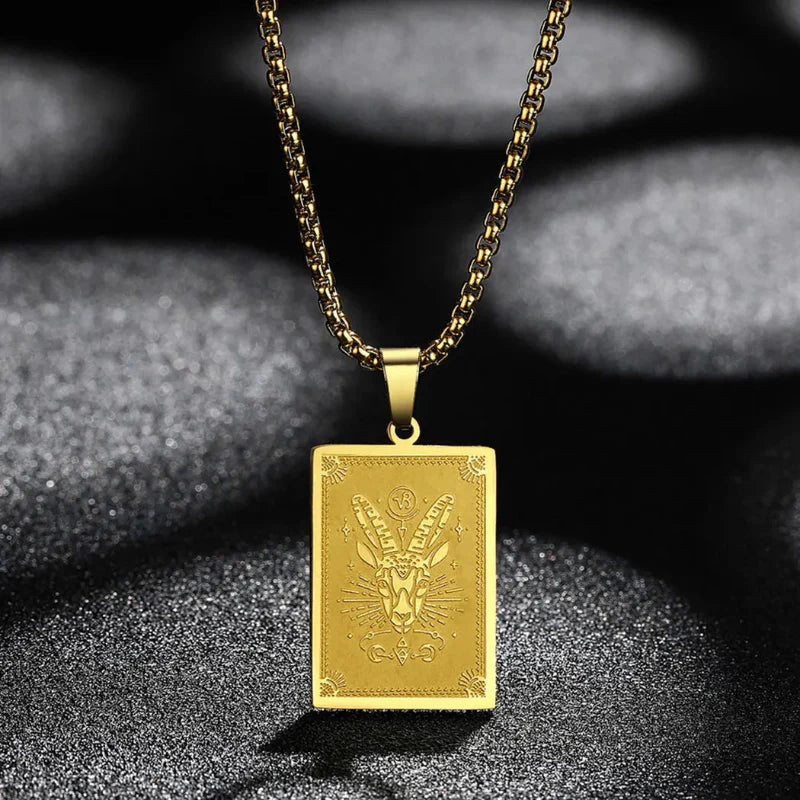 Collar con Colgante de Signo Zodiacal