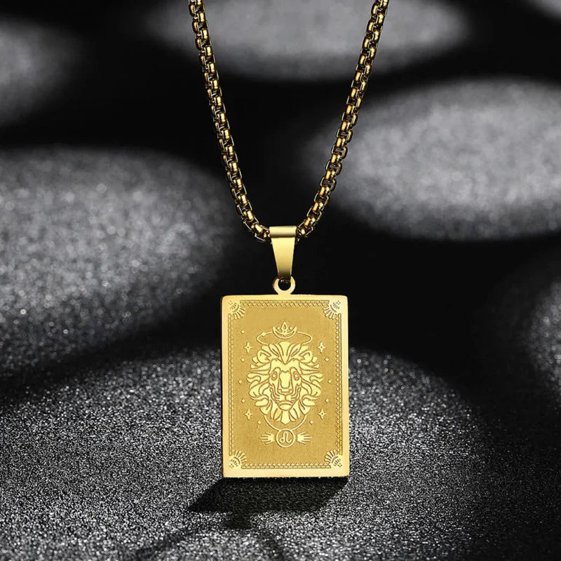 Collar con Colgante de Signo Zodiacal