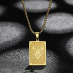 Collar con Colgante de Signo Zodiacal