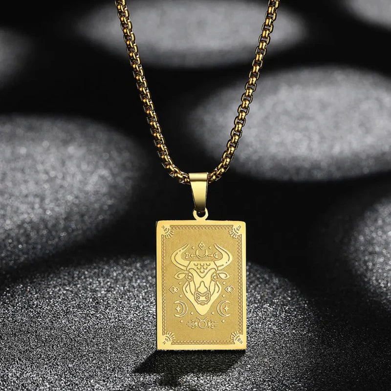 Collar con Colgante de Signo Zodiacal