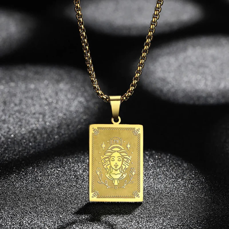Collar con Colgante de Signo Zodiacal