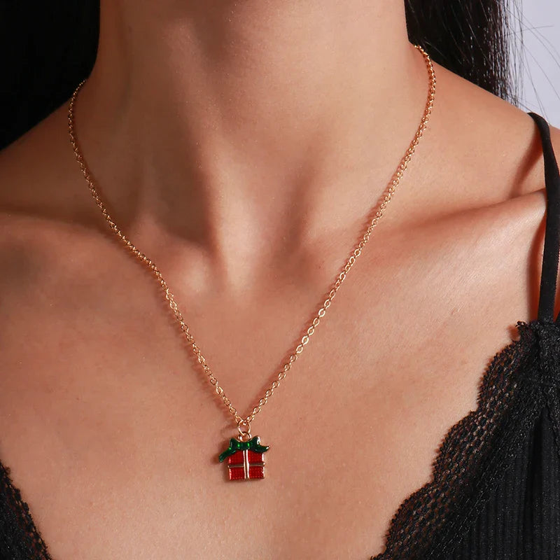 Collar con Colgante Regalo de Navidad