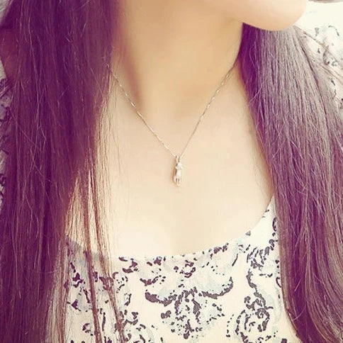 Collar con Colgante de Gato