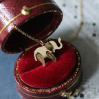 Collar con Colgante de Elefante en Oro