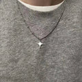 Collar con Colgante de Estrella para Hombre 1