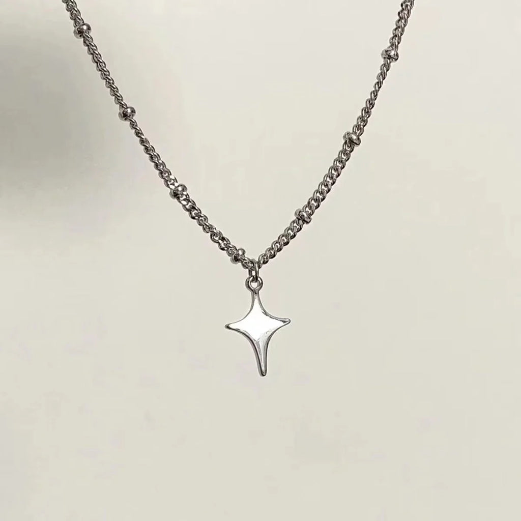 Collar con Colgante de Estrella para Hombre 1