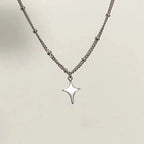 Collar con Colgante de Estrella para Hombre 1