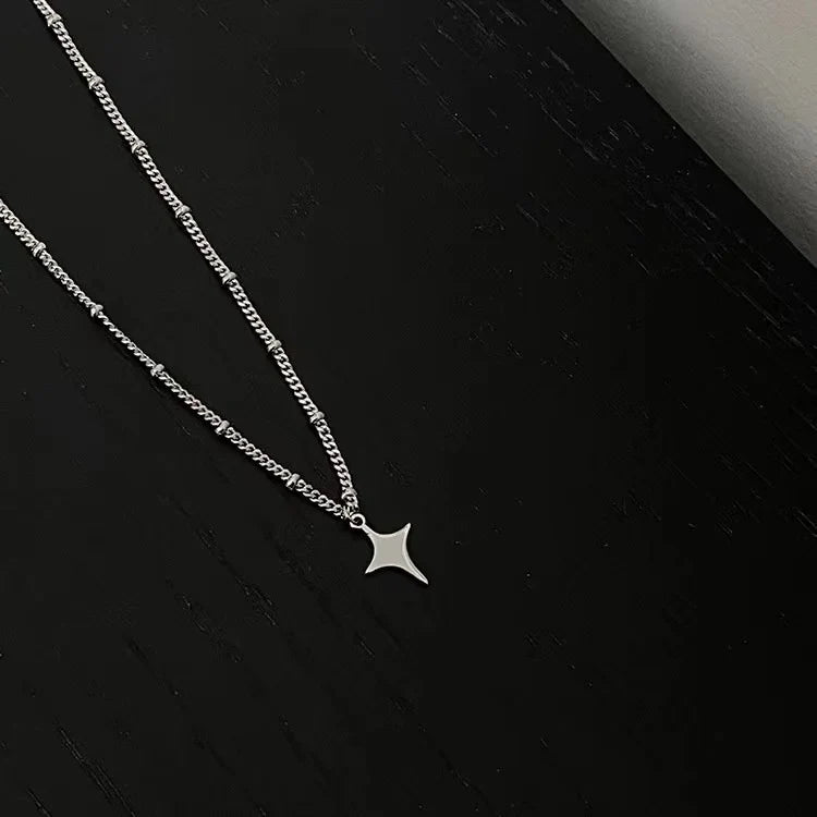 Collar con Colgante de Estrella para Hombre 1