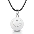 Collar Colgante para Mujer Embarazada Bola de Embarazo corazón