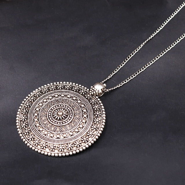 Collar Colgante Flor de la Vida Mandala Dawapara para Mujer